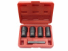 Набор головок-экстракторов для поврежденных болтов/гаек 5 предметов 1/2"(17,19,21,22мм), в кейсе For. Большой выбор на сайте Трейдимпорт