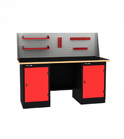 На сайте Трейдимпорт можно недорого купить Верстак промышленный двухтумбовый ATLAS CT1700M4-D1-D1-Р. 