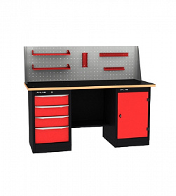 На сайте Трейдимпорт можно недорого купить Верстак промышленный двухтумбовый ATLAS CT1700M4-B031-D1-Р. 