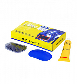 На сайте Трейдимпорт можно недорого купить Латка для камер овальная Tiatec V-03+клей. 