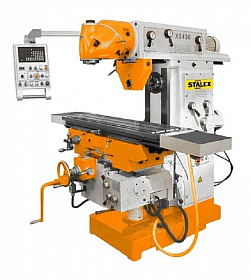 На сайте Трейдимпорт можно недорого купить Станок широкоуниверсальный фрезерный Stalex X6436A. 
