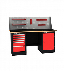 На сайте Трейдимпорт можно недорого купить Верстак промышленный двухтумбовый ATLAS CT1700M4-B411-D1-Р. 