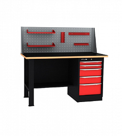 На сайте Трейдимпорт можно недорого купить Верстак промышленный однотумбовый ATLAS CT1500M5-L-B221-Р. 