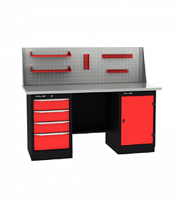 На сайте Трейдимпорт можно недорого купить Верстак промышленный двухтумбовый ATLAS CT1700Z-B031-D1-Р. 