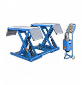 На сайте Трейдимпорт можно недорого купить Ножничный электрогидравлический подъемник F6010 AE&T. 