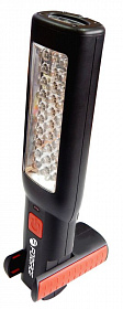 На сайте Трейдимпорт можно недорого купить Лампа светодиодная аккумуляторная(2магнита,2крючка,180гр.,боковой свет 3W30LED,торцевой свет1W1LED,3. 